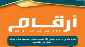 هبوط حاد في داو جونز يتخطى 500 نقطة وخسائر أسبوعية تقترب من 3% – تعرف على التفاصيل